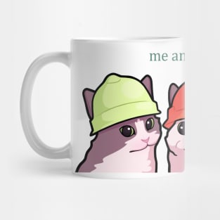 Cats with Hard Hats Mug